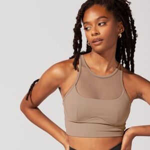 NWT PopFlex Celeste crop bralette (sports bra)